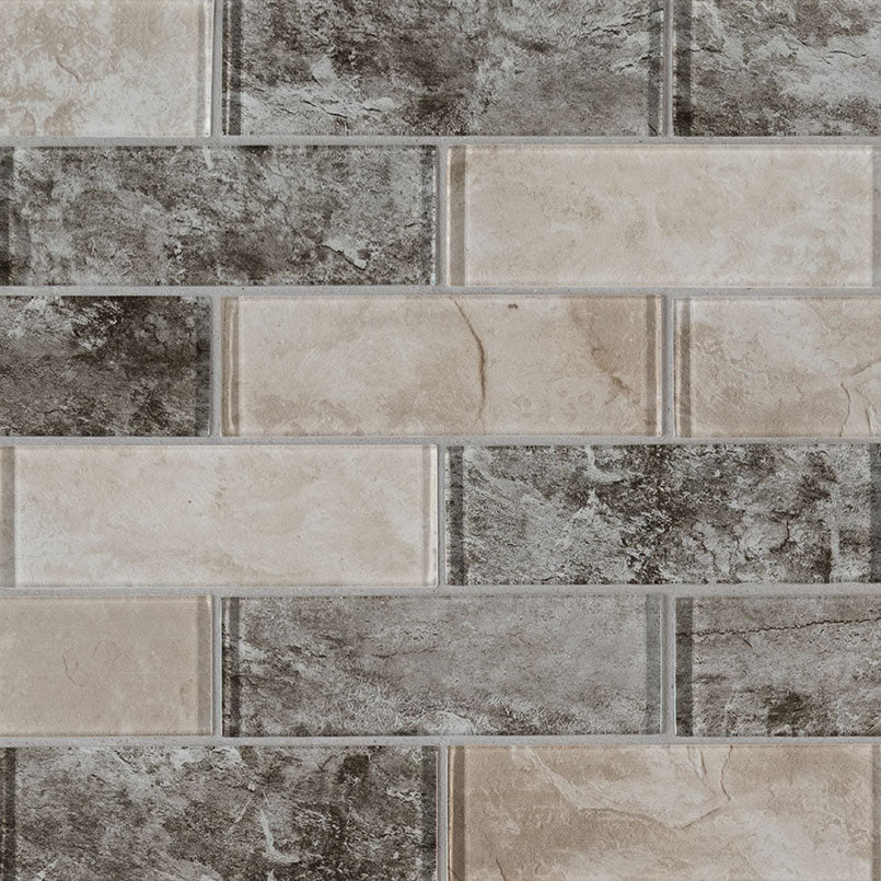 Savoy 2x6 Inkjet-Glass Subway Mosaic — clean product view
