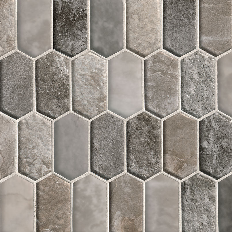 Savoy Picket 8mm Glass Mosaic — clean product view