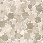 Rio Lago Natural-Stone Pebble Mosaic surface detail