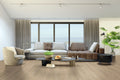 Shorecliffs 9x87 12mm Waterproof Hybrid Rigid-Core Flooring — installed room view — color Brundinson Wood