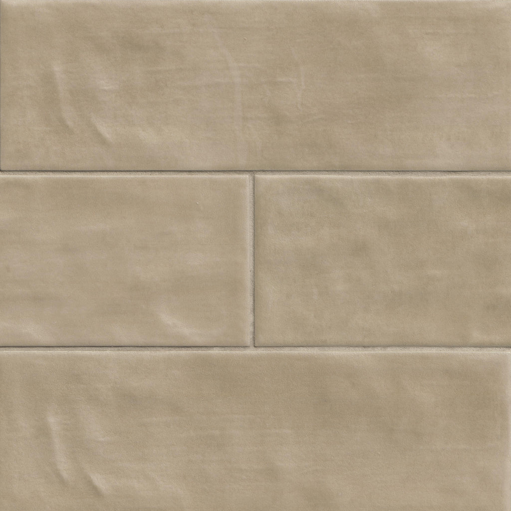 Sierra Umber 4x12 Matte Porcelain Wall Tile surface detail