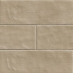 Sierra Umber 4x12 Matte Porcelain Wall Tile surface detail