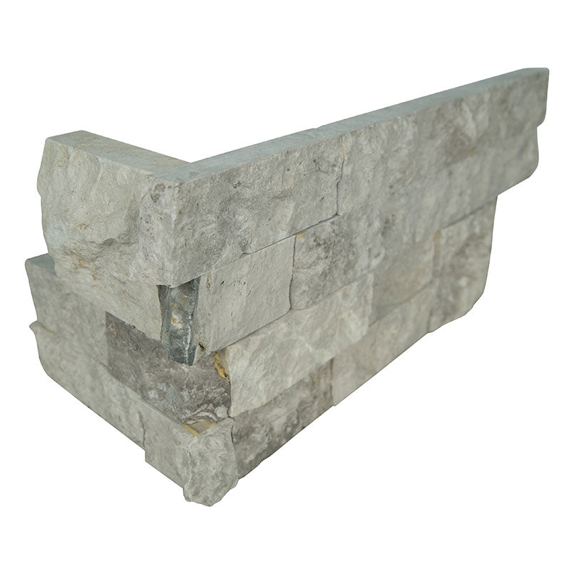 Silver Canyon Rockmount corner — Split Face (LPNLMSILCAN618COR)