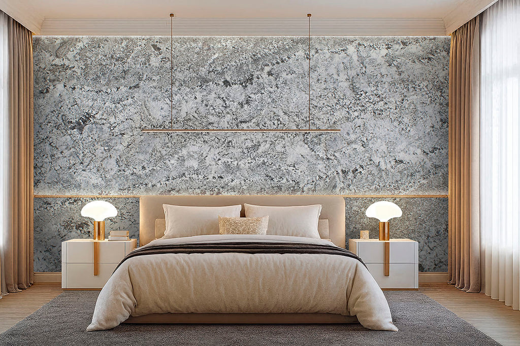 Silver Falls Granite Slab — room scene