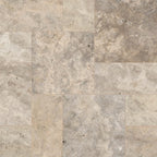 Silver Travertine Natural Stone Paver - product detail (representative)