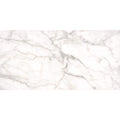 Essentials White Vena 12x24 Matte Marble-Look Ceramic Tile — clean product view