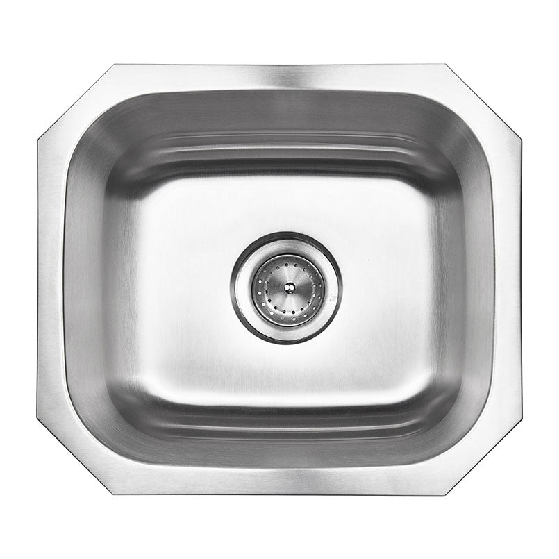 18-Gauge Stainless-Steel Single-Bowl 1618 Sink product view