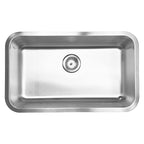 18-Gauge Stainless-Steel Single-Bowl 3018 Sink — clean product view