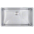 18-Gauge Handcrafted Stainless-Steel Single-Bowl 3219 Sink — clean product view — color Light gray stainless steel