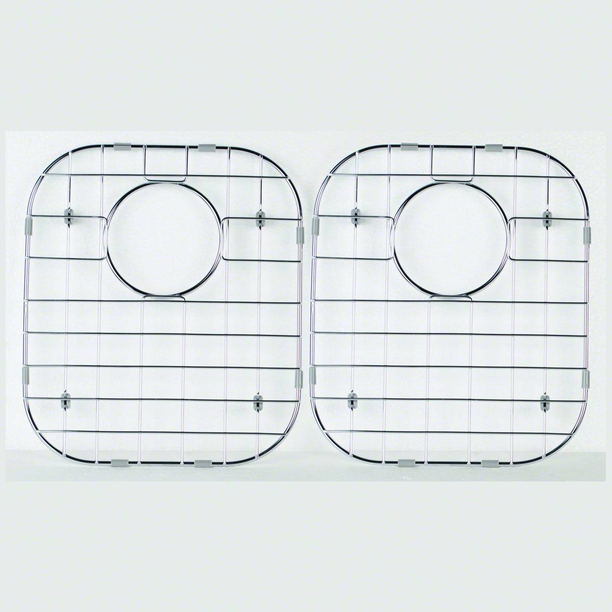 Stainless Steel Grid Set for 50/50 Double-Bowl 3118 Sink — clean product view — color Stainless steel