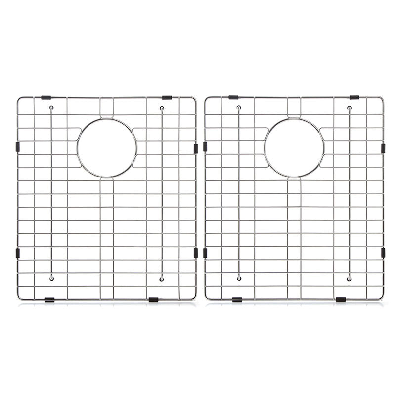 Stainless Steel Grid for Handcrafted 50/50 Double-Bowl 3219 Sink — clean product view — color Stainless steel
