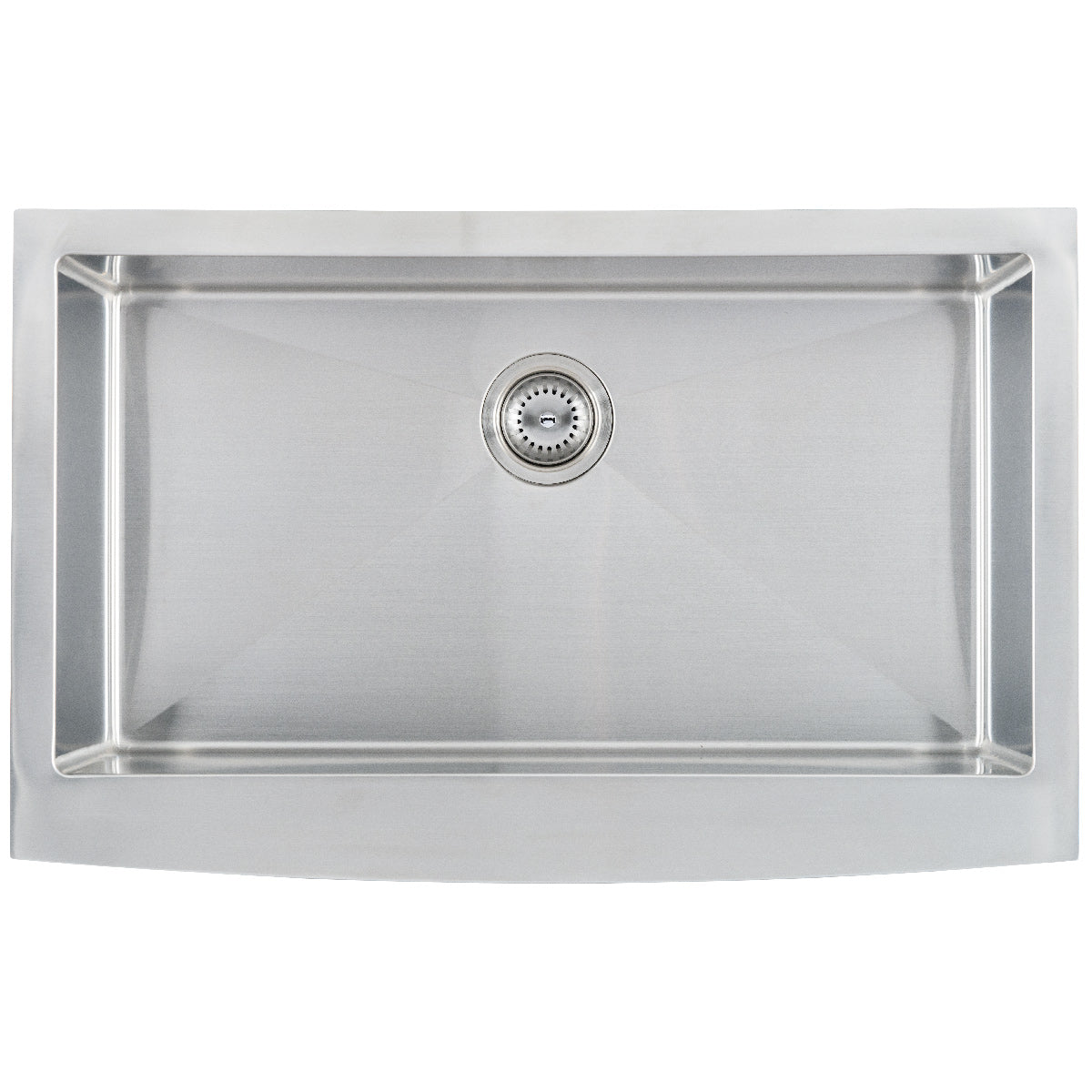 16-Gauge Stainless-Steel Farmhouse Apron Single-Bowl Sink product view