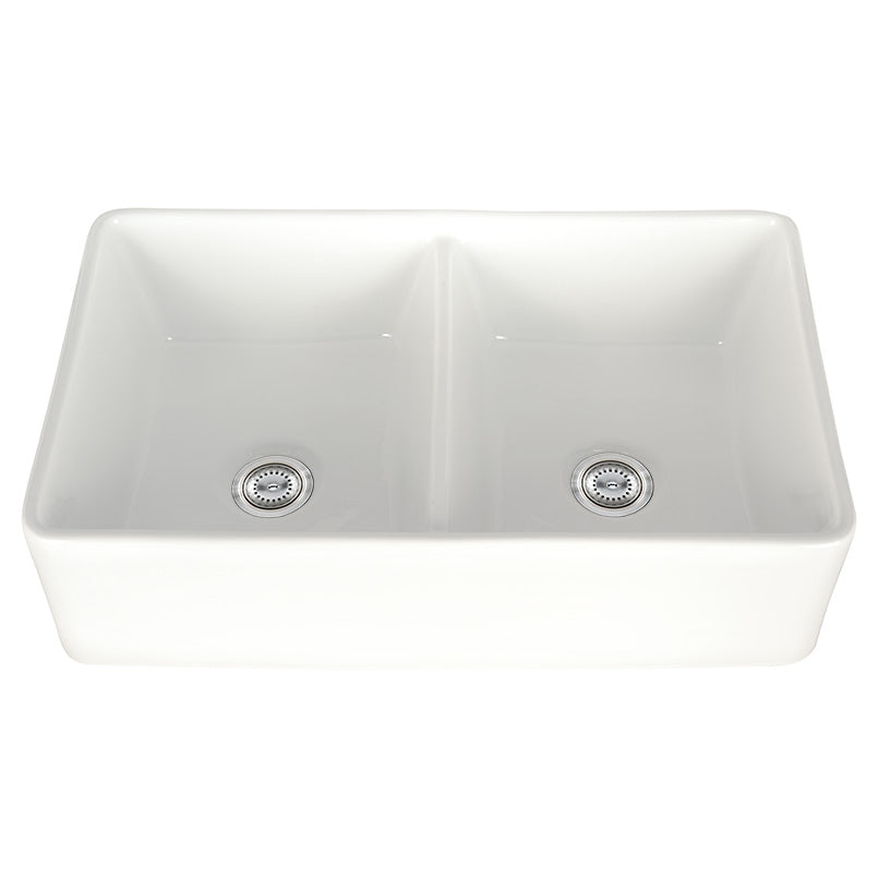 Fireclay Farmhouse Apron-Front Sink — clean product view