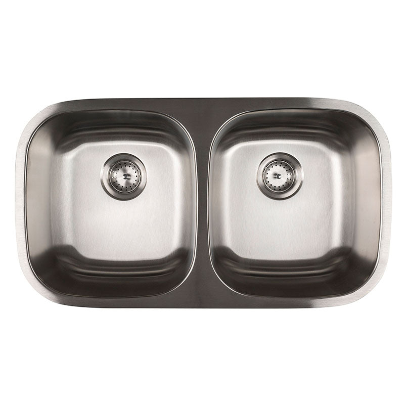Single-Cutout 3218 18-Gauge Stainless-Steel Sink — clean product view