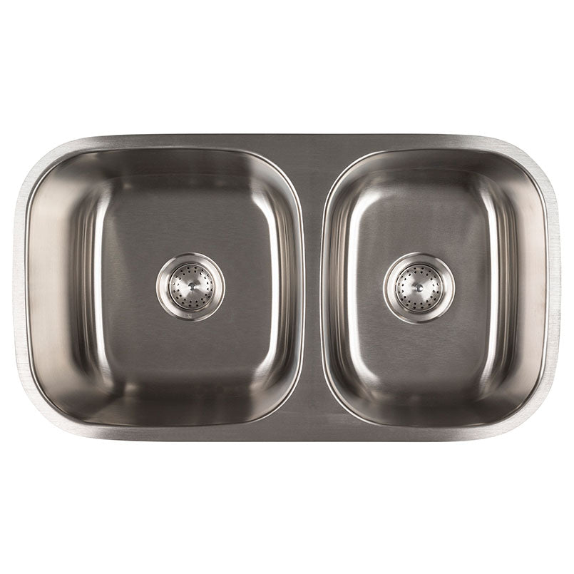 18-Gauge Stainless-Steel Double-Bowl 60/40 3120 Sink product view