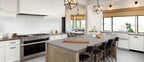 Soapstone Mist quartz — room scene