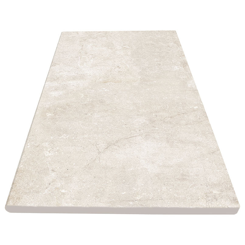 Soreno Ivory Porcelain Pool Coping - iso (representative)