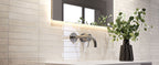 Stella 2x10 Glossy Ceramic Wall Tile installed room scene