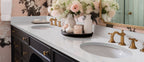 Stellar White quartz — room scene