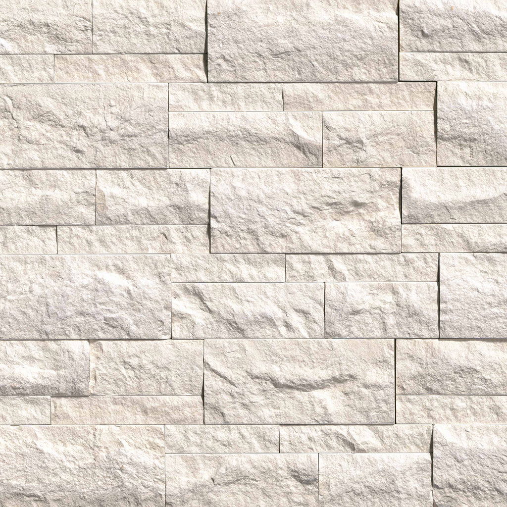 Taja Cream XL Rockmount panel — split-face limestone