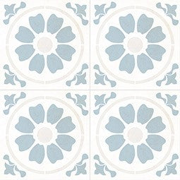Kenzzi 8x8 Matte Encaustic-Look Porcelain Tile — clean product view — color Tamensa