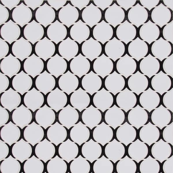 Teardrop Tuxe 6mm Porcelain Mosaic product view