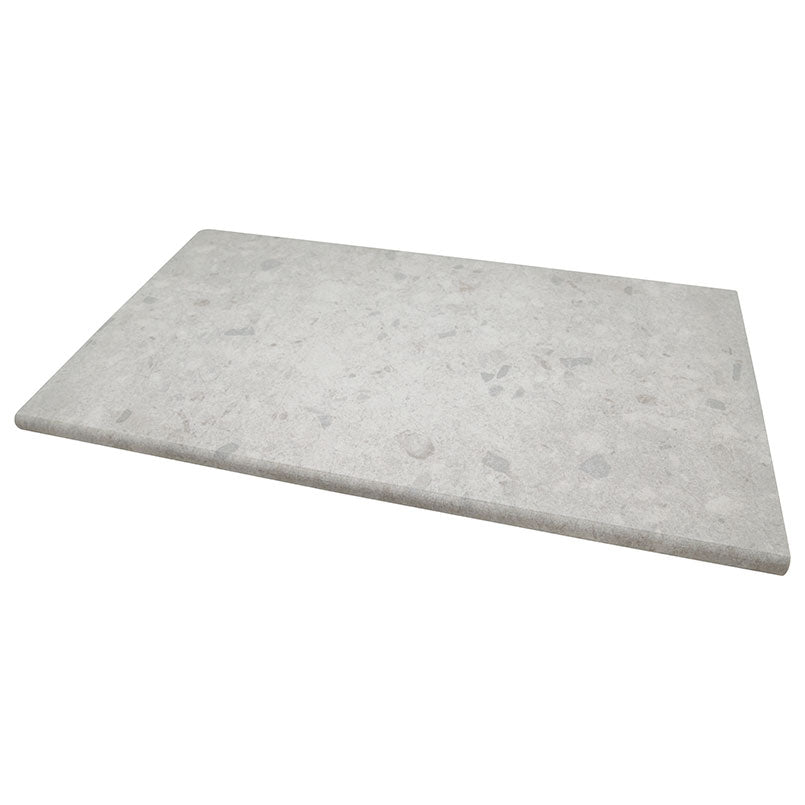Terrazo Glacier Porcelain Pool Coping - product detail (representative)