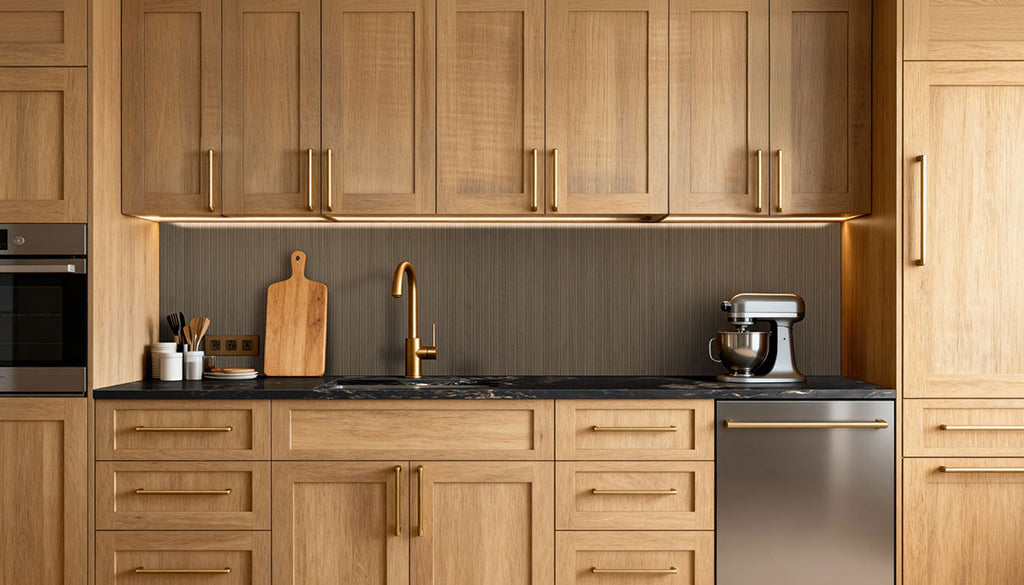 Titanium Granite Slab — room scene