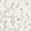 Bianco Dolomite Tibi Polished Marble Mosaic product view
