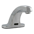 Touchless 4-inch Centerset Bathroom Faucet 421 Chrome — installed room view — color Chrome