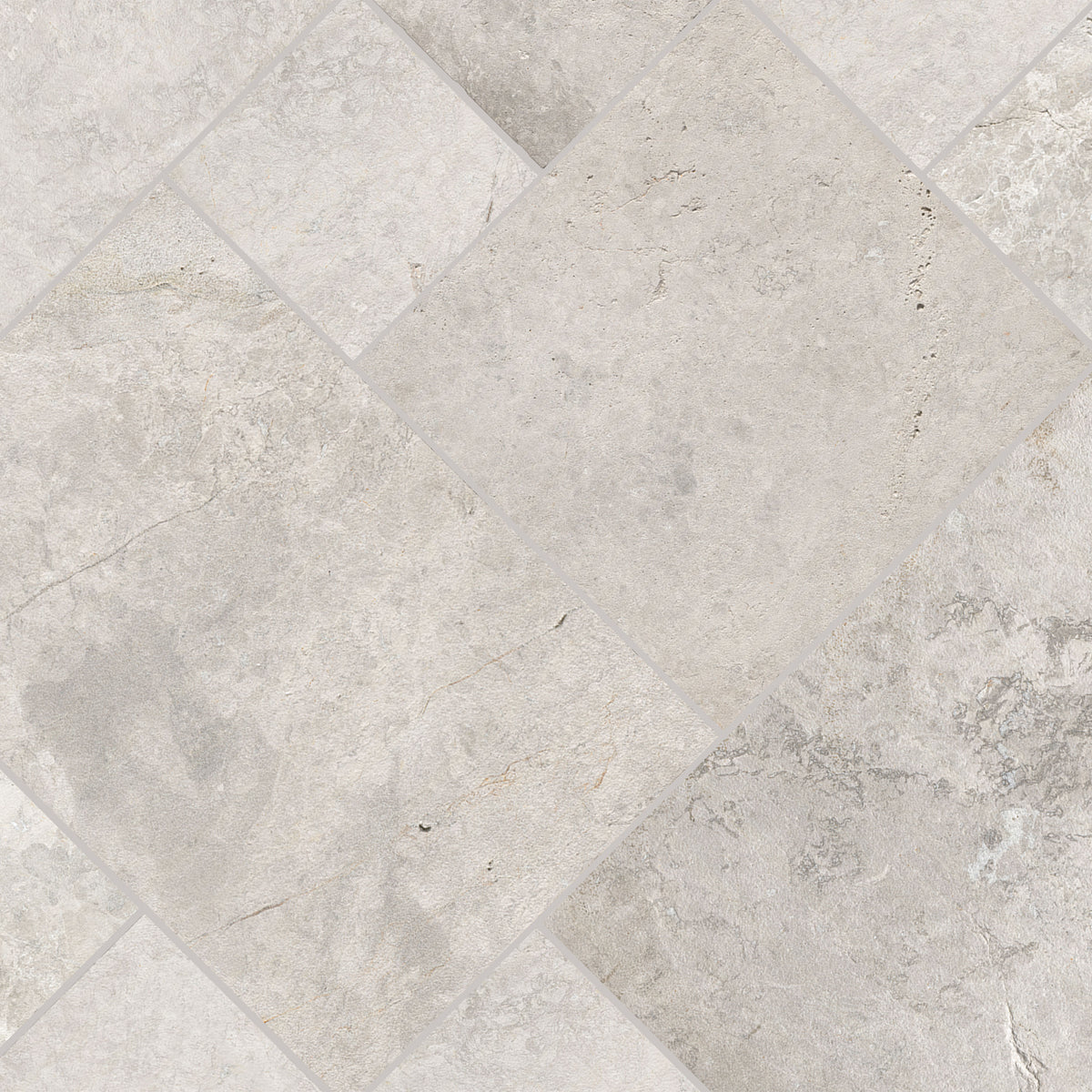 Tundra Gray Natural Stone Paver - iso (representative)