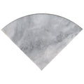 Turkish Carrara 9-inch Polished Marble Corner Shelf — clean product view
