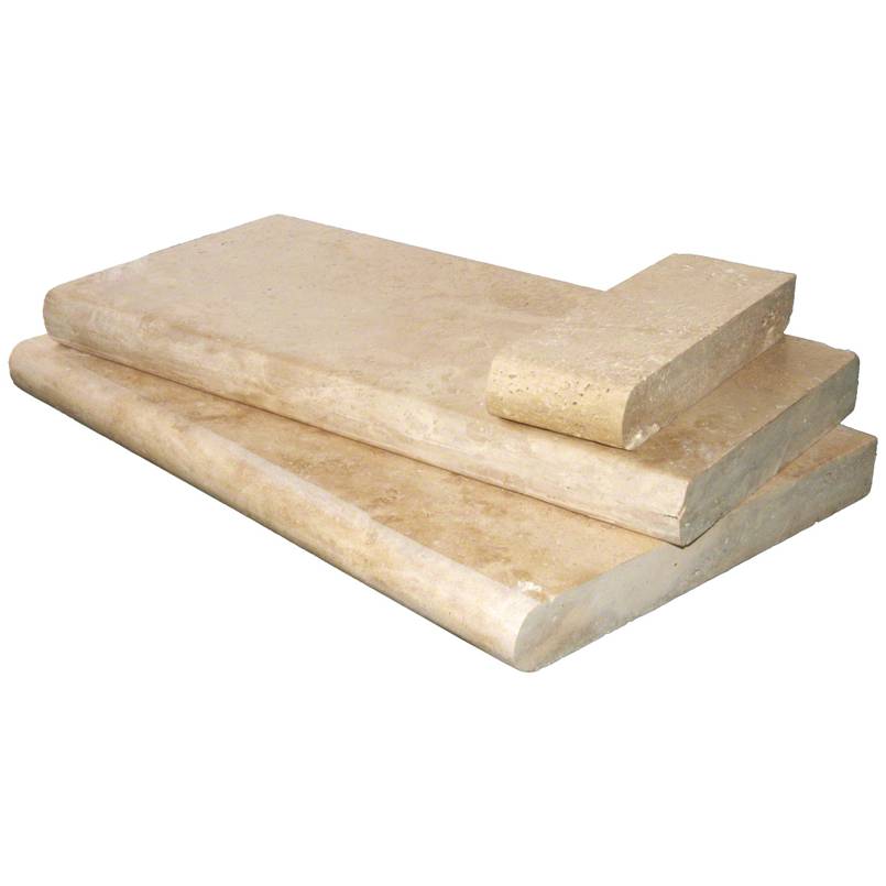 Tuscany Beige Natural Stone Pool Coping - product detail (representative)
