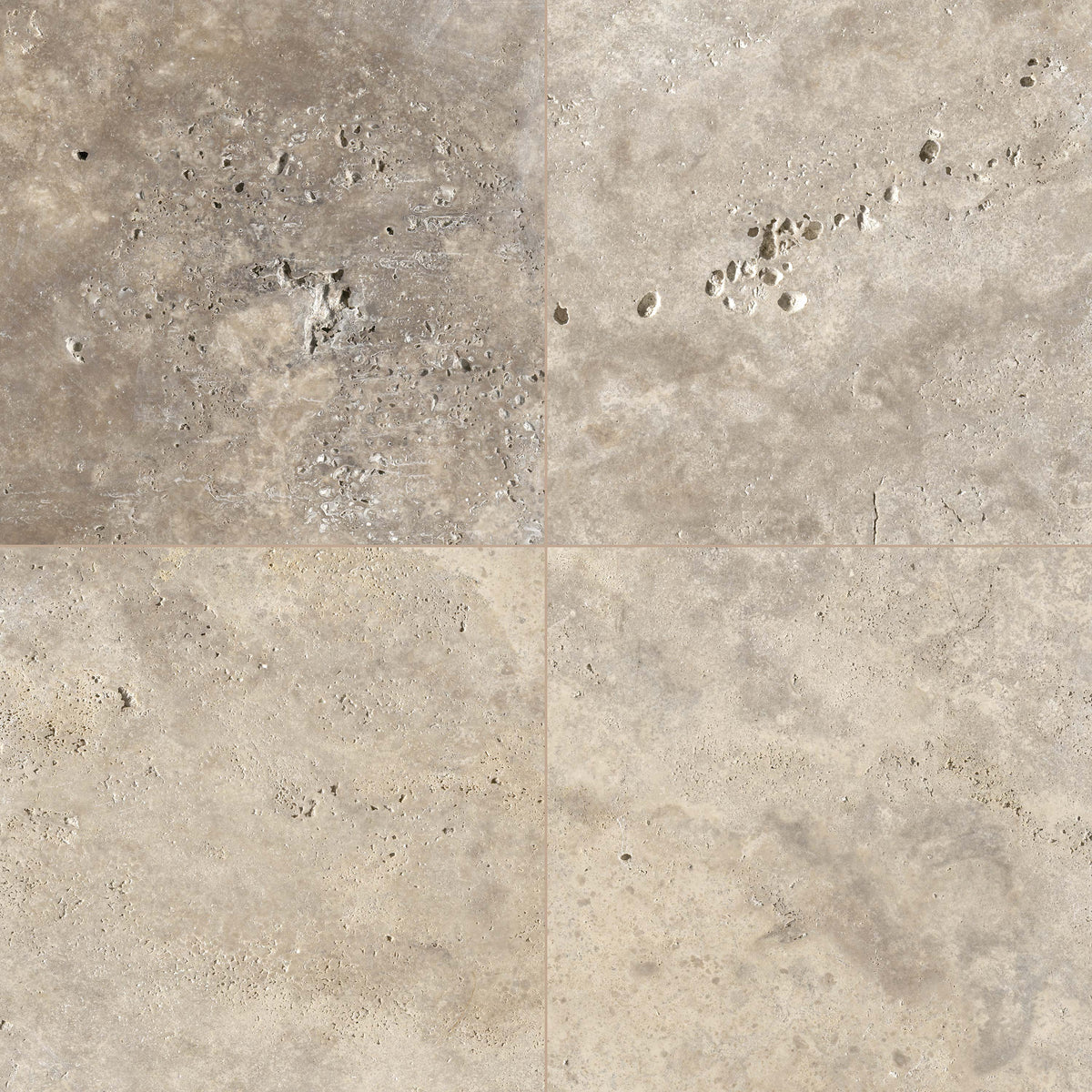 Silver Travertine Natural Stone Paver - product detail (representative)