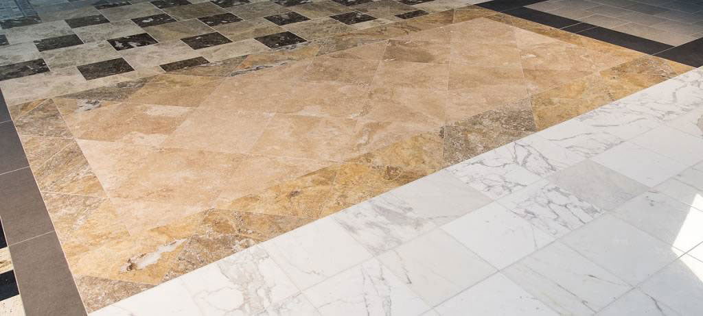 Tuscany Scabas 18x18 Honed-and-Filled Travertine Tile product view