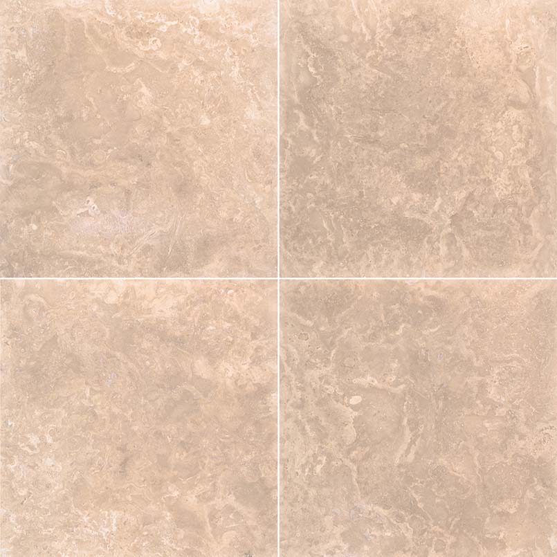 Tuscany Platinum Honed-and-Filled Travertine Tile — clean product view