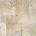 Tuscany Storm Versailles Pattern Travertine Tile — close-up texture view
