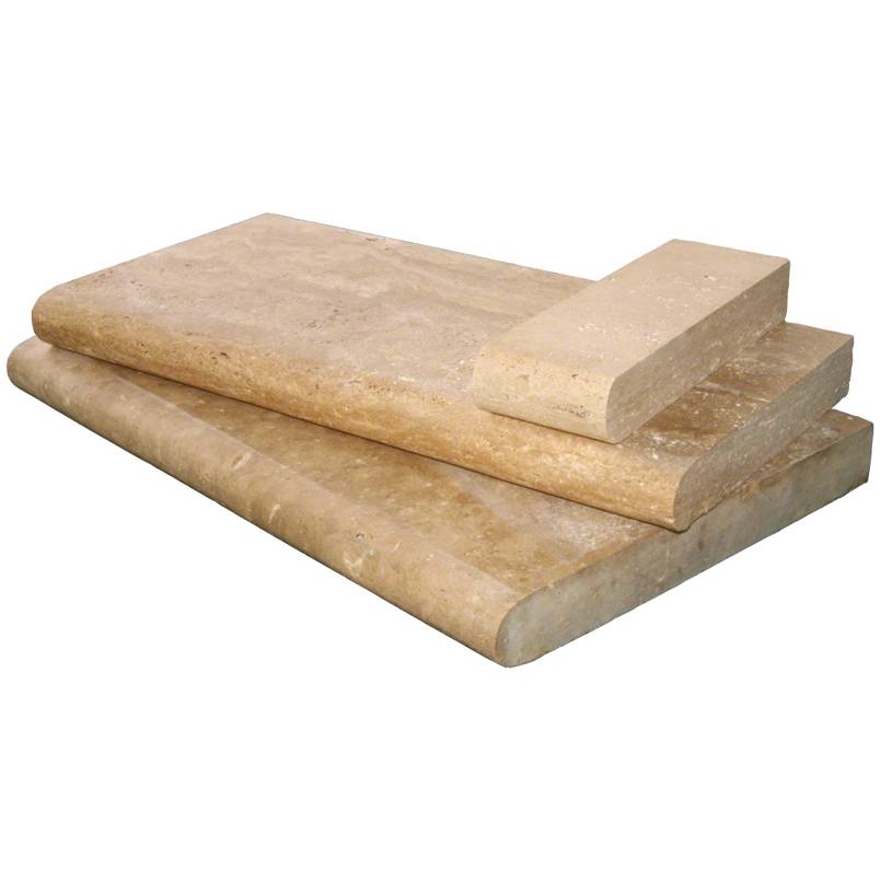 Tuscany Walnut Natural Stone Pool Coping - product detail (representative)