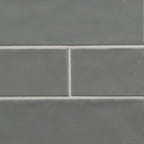 Urbano 3D Mix 4x12 Glossy Ceramic Wall Tile — clean product view — color Graphite