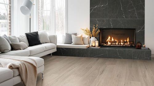UrbanSlat Marmi Noir — installed wall setting (NURBSLAMARNOI1648); supplier illustration