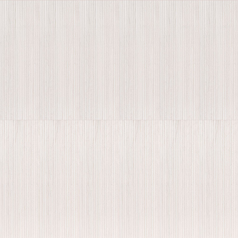 UrbanSlat 16x48 Fluted Ceramic Wall Tile — clean product view — color White