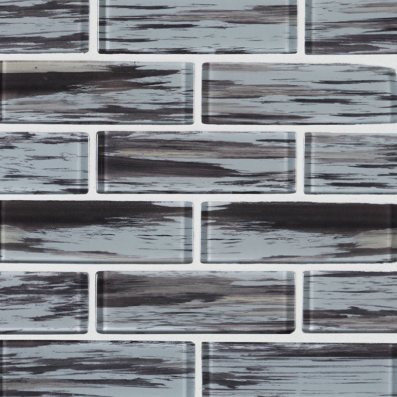 Verde 2x6 8mm Crystallized-Glass Subway Mosaic — clean product view