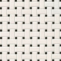 Domino Basketweave Matte Porcelain Mosaic — clean product view