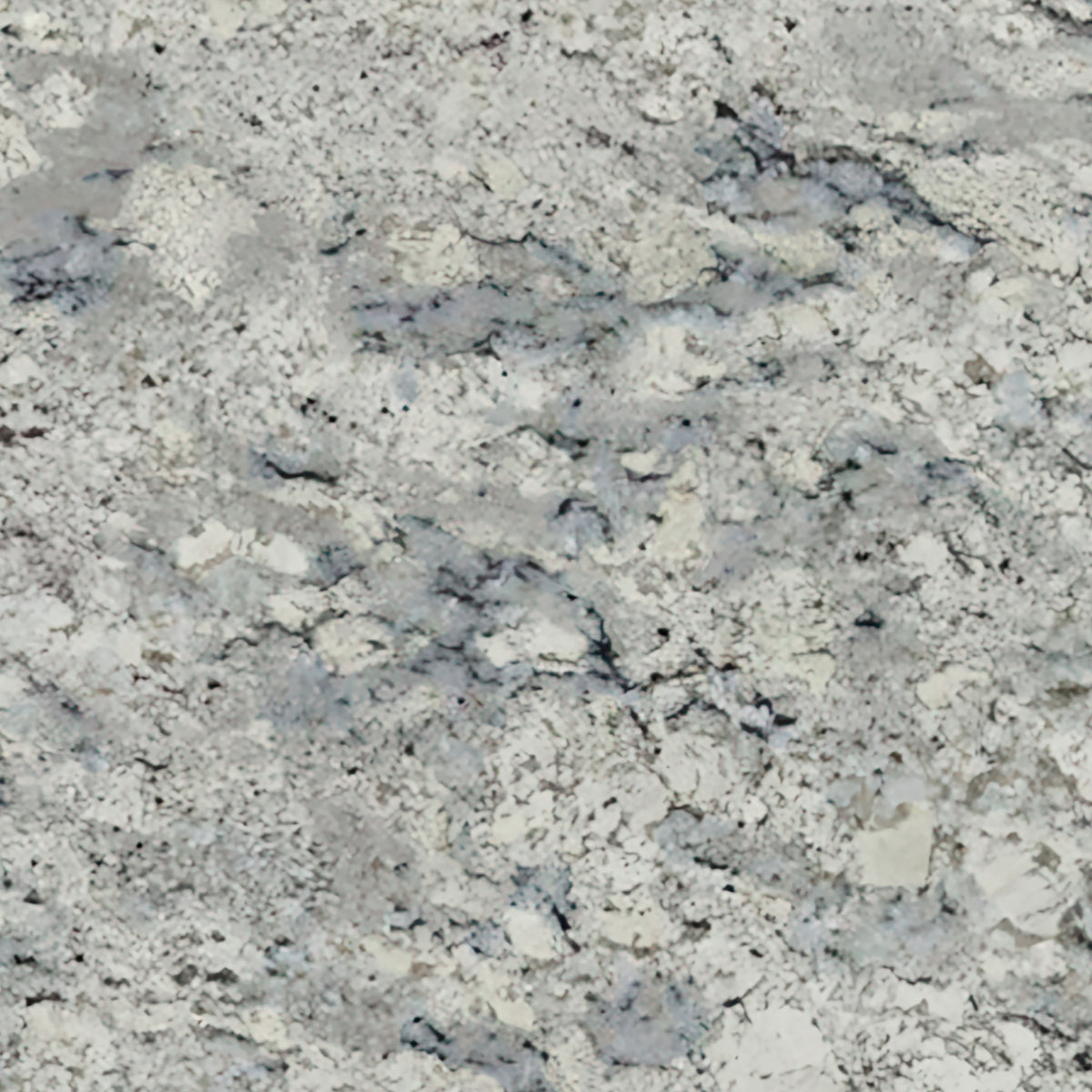 White Ice Granite Slab — detail