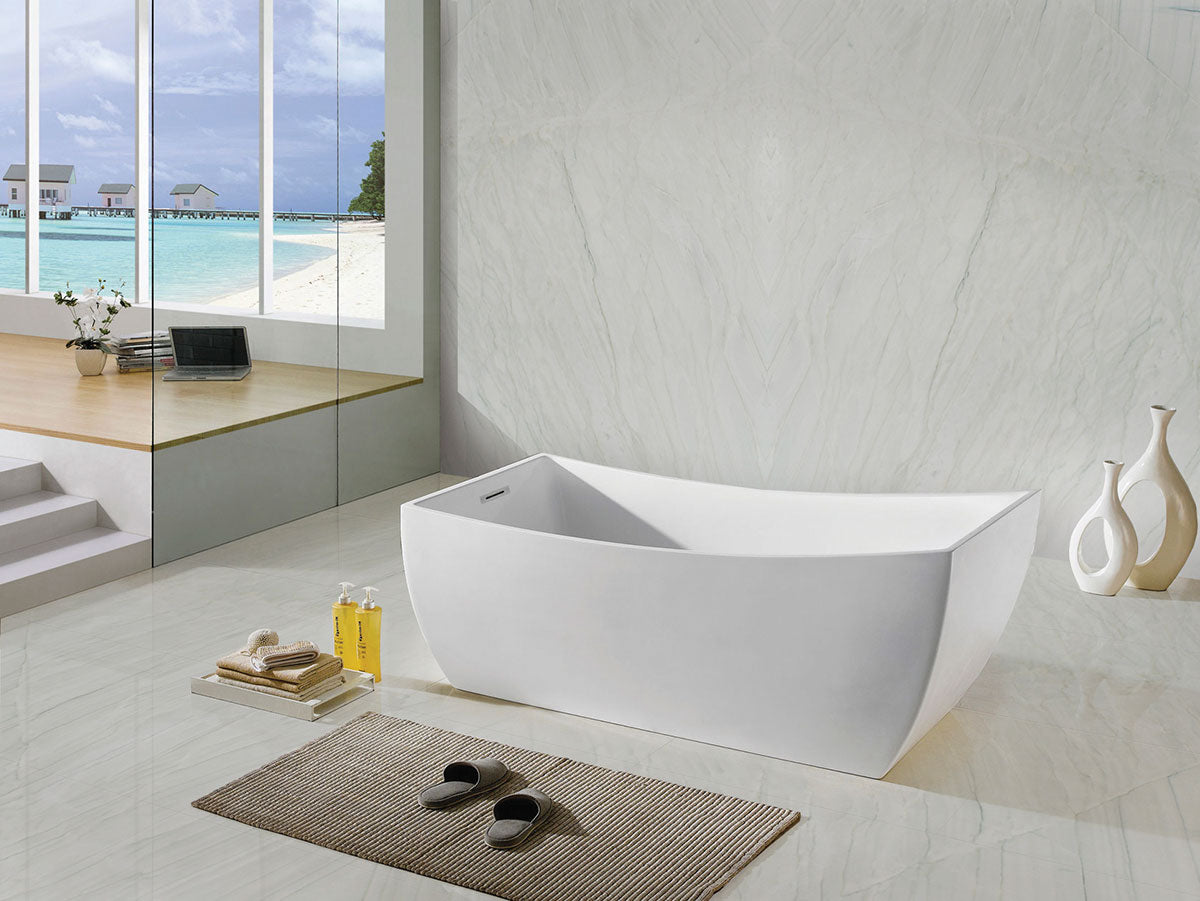 White Montreal Quartzite Slab — room scene