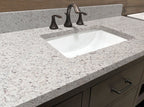 White Ornamental Granite Slab — room scene