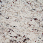 White Ornamental Granite Slab — detail