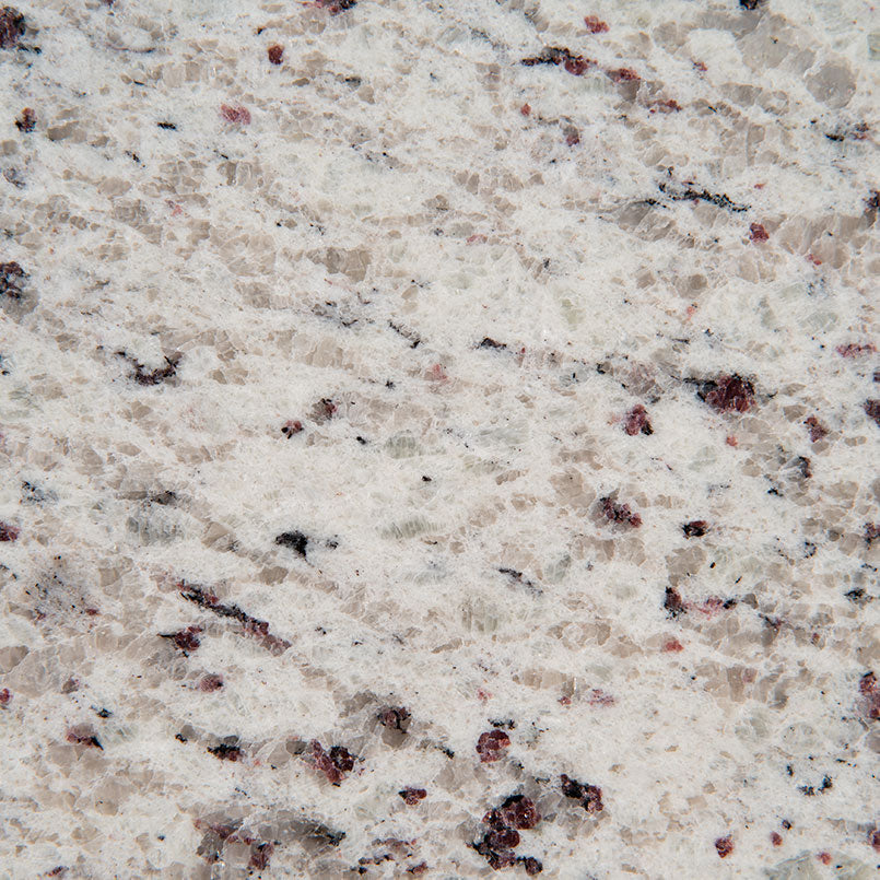 White Ornamental Granite Slab — detail