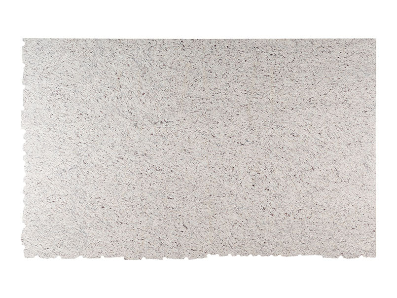 White Ornamental Granite Slab — representative full slab