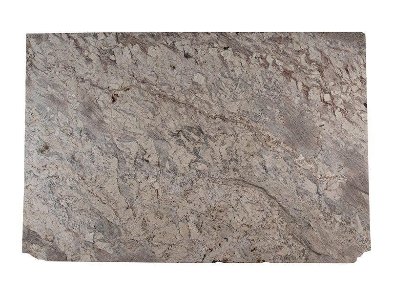 White Spring Granite Slab — representative full slab